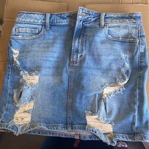 Jean skirt